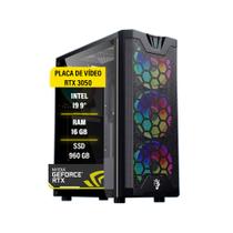 Pc gamer Intel Core I9 9 RTX 3050 8GB 16GB RAM SSD 960GB