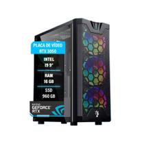 Pc gamer Intel Core I9 9 RTX 3050 8GB 16GB RAM SSD 960GB