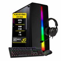 Pc Gamer Intel i5 4º Geração GTX 1650 Memória 8gb Hd 1tb Pc Gamer Intel i5 4º Geração GTX 1650 Memória 8gb Hd 1tb