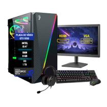 Pc Gamer Intel i5 4º GTX 1050TI 8GB Hd 1TB Fonte 600W - FONECAR INFORMÁTICA