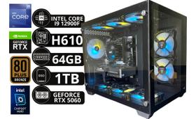 Pc Gamer Intel I9 12900f H610 64gb Ddr4 Rtx 5060 8gb Ssd 1tb Nvme