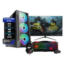 Pc Gamer Kratos Completo i3 4ºGer. GT 740 8Gb SSD 240Gb 27" - FONECAR INFORMÁTICA