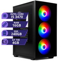 Pc Gamer MRP Informatica Processador Intel Core I5 3.40GHz SSD 240gb Memória 16gb Placa Vídeo GT730 4gb Fonte 500W Windo Pc Gamer MRP Informatica Processador Intel Core I5 3.40GHz SSD 240gb Memória 16gb Placa Vídeo GT730 4gb Fonte 500W Windo