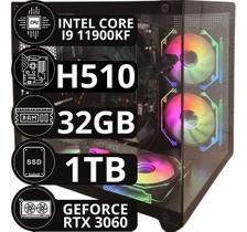 Pc Gamer Option Intel I9 11a Ger 32gb Rtx 3060 12gb Nvme 1tb