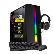 Pc Gamer Raven i5 4ºGeração GTX 1650 Memória 8Gb SSD 480Gb