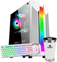 PC Gamer Refresh White DreamComputers cpu AMD Ryzen 5 5600G, 16GB DDR4, SSD 480GB, Fonte 500w, Dream PC Gamer Refresh White DreamComputers cpu AMD Ryzen 5 5600G, 16GB DDR4, SSD 480GB, Fonte 500w, Dream