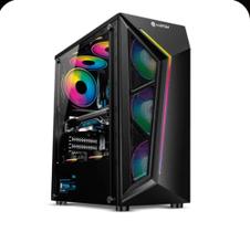 Pc gamer ryzen 5 4600g 16gb ram ssd 480gb fonte 500w gabinete gamer rgb - Digital Gamer