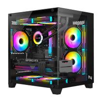 Pc Gamer Ryzen 5 5500, 16GB 3200Mhz, (RTX 4060 8GB), B450M, SSD 480GB, 600W 80 Plus, 3 fans RGB, Neologic - NLI89991