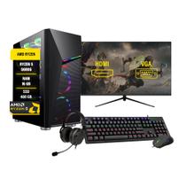 Pc Gamer Ryzen 5 5600G 16GB RAM DDR4 SSD 480GB Monitor 27'' Pc Gamer Ryzen 5 5600G 16GB RAM DDR4 SSD 480GB Monitor 27''