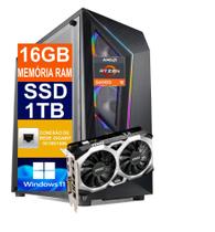 Pc Gamer Ryzen 5 5600g, Ssd 1tb M2, 16gb Ddr4, Gtx 1650 4gb