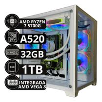 Pc Gamer Ryzen 7 5700g 32gb Ddr4 Ssd 1tb Aquario