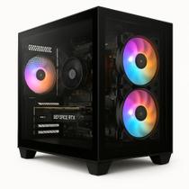 PC Gamer Skill Apex , AMD Ryzen 5 5500, Geforce RTX 3050, 16GB DDR4, SSD 1TB M.2, Preto SAP226