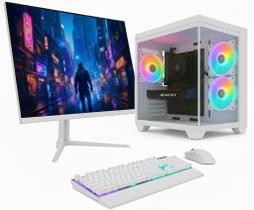 PC Gamer Skill Apex, AMD Ryzen 7 5700G, Geforce RTX 3050, 16GB DDR4, SSD 1TB M.2, Monitor LED 24" 180Hz Branco SAP224 PC Gamer Skill Apex, AMD Ryzen 7 5700G, Geforce RTX 3050, 16GB DDR4, SSD 1TB M.2, Monitor LED 24" 180Hz Branco SAP224