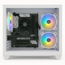 PC Gamer Skill Aquarium, AMD Ryzen 5 5600GT, 16GB , Geforce RTX 4060 8GB, SSD 512GB M.2, Fonte 600W 80 Plus, Branco SKA075