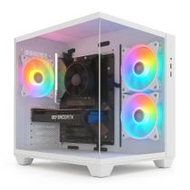 PC Gamer Skill Aquarium, AMD Ryzen 7 5700G, 16GB 3200MHz, Geforce Gtx 1660 Ti 6GB, SSD 1TB M.2, Branco SKA060 PC Gamer Skill Aquarium, AMD Ryzen 7 5700G, 16GB 3200MHz, Geforce Gtx 1660 Ti 6GB, SSD 1TB M.2, Branco SKA060
