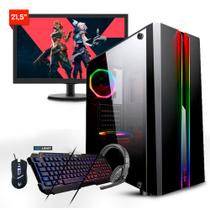 PC Gamer Smart PC SMT81944 Intel i5 8GB (RX 550 4GB) 1TB + Monitor 21,5