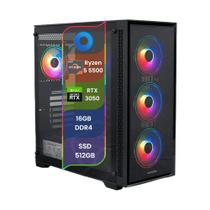 PC Gamer TOP Concórdia Processador AMD Ryzen 5 5500 16GB SSD 512GB RTX 3050 Fonte 500W FreeDos PC Gamer TOP Concórdia Processador AMD Ryzen 5 5500 16GB SSD 512GB RTX 3050 Fonte 500W FreeDos