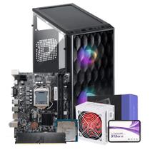 PC Intermediário i5 7500 H110 16GB DDR4 SSD 480GB Escritório PC Intermediário i5 7500 H110 16GB DDR4 SSD 480GB Escritório