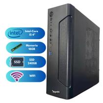 Pc Slim Basico Pdv Empresarial Escritório I5-4ª 16gb DDR3 240gb Win11
