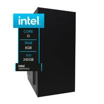 PC YON Pro I3-3220, Chipset H61, 8GB DDR3, SSD Sata 240GB - CPIFM08S24SE