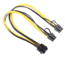 Pci-e 6 Pinos Para 2x 8 Pinos Adaptador Fonte Modular 8 Pinos VGA