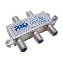 Pct 03 Divisor 1x4 5-2400 4 Saídas P/ Antena TV UHF VHF CATV