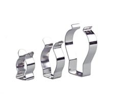 Pct 04 Abraçadeira de Metal 16,5mm P/ Lâmpada Tubular T8 T9 Pct 04 Abraçadeira de Metal 16,5mm P/ Lâmpada Tubular T8 T9