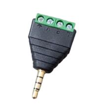 Pct 04 Conector Estéreo P2 P3 Macho x Borne KRE 4 Vias CFTV Pct 04 Conector Estéreo P2 P3 Macho x Borne KRE 4 Vias CFTV
