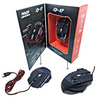 Pct 04 Mouse Profissional Com Fio Gamer X7 3600 Dpi Led Óptico Usb PC Jogo - Xtrad