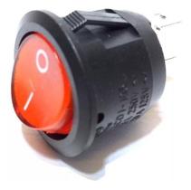 Pct 05 Chave Botão On Off 6a/10a 250v 3T Liga Desliga 20mm Pct 05 Chave Botão On Off 6a/10a 250v 3T Liga Desliga 20mm