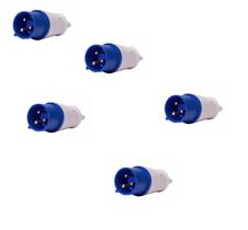 Pct 05 Plugue Industrial Tomada Macho 32A 220-240V 2P+T 6H Pct 05 Plugue Industrial Tomada Macho 32A 220-240V 2P+T 6H