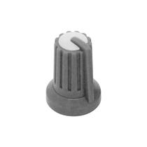 Pct 06 Knob Chave Estriado 18x6x11mm KH77 6mm p/ Potenciômetro Branco Pct 06 Knob Chave Estriado 18x6x11mm KH77 6mm p/ Potenciômetro Branco