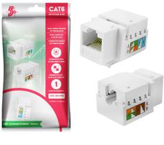 Pct 10 Conector Fêmea Rj45 Keystone CAT6 P/ Internet Giga Pct 10 Conector Fêmea Rj45 Keystone CAT6 P/ Internet Giga