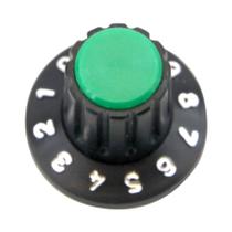 Pct 10 Knob Estriado Numerado AD1426 P/ Potenciômetro