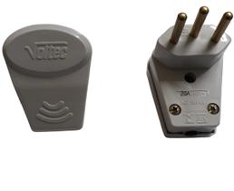 Pct 10 Pino De Tomada 20a Macho Prensa Cabo 90 Grau 3p 2P+T Pct 10 Pino De Tomada 20a Macho Prensa Cabo 90 Grau 3p 2P+T