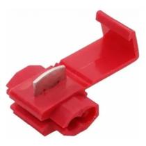 Pct 50 Terminal Conector de Derivação Trava Cabo 0,5-1,5mm V