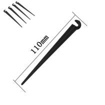 Pct haste plastica estaca p/ tubo 4mm (100 und) Pct haste plastica estaca p/ tubo 4mm (100 und)