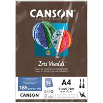 Pct papel iris vivaldi 25fls a4 185gr canson escolha a cor Pct papel iris vivaldi 25fls a4 185gr canson escolha a cor