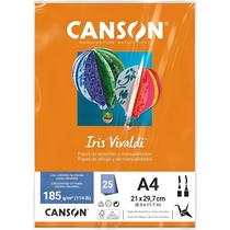 Pct papel iris vivaldi 25fls a4 185gr canson escolha a cor Pct papel iris vivaldi 25fls a4 185gr canson escolha a cor