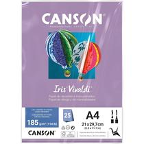 Pct papel iris vivaldi 25fls a4 185gr canson escolha a cor Pct papel iris vivaldi 25fls a4 185gr canson escolha a cor