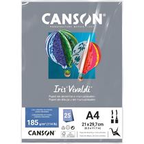 Pct Papel Iris Vivaldi 25fls A4 185gr Canson Escolha a Cor