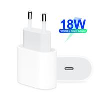 PD 18W USB-C Carregador de Carregamento Rápido + Tipo C para Lightning Cab