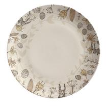PD - Prato Raso Unitário 26cm - Temático Páscoa - Coup Happy - Porto Brasil