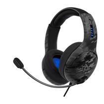 PDP LVL50 Wired Stereo Gaming Headset (Black Camo com Fio) - PS4 e PS5