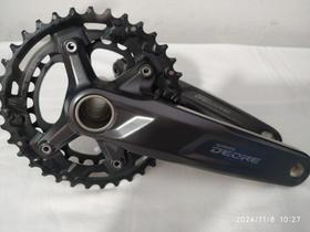 Pdv shimano deore m5100-2 coroas 175mm s/mov central
