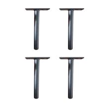 Pé Aço carbono Preto 15cm Perna móveis Casa Multiuso Pé Aço carbono Preto 15cm Perna móveis Casa Multiuso