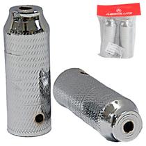 Pé Apoio Bicicleta Pezinho Manobra Trolha Xadrez Cromado Pé Apoio Bicicleta Pezinho Manobra Trolha Xadrez Cromado