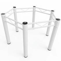 Pé Base Para Mesa De Jantar Sextavada Para Sala De Jantar Cozinha Área Gourmet Serve Para Tampos De Pedra Madeira Vidro Pé Base Para Mesa De Jantar Sextavada Para Sala De Jantar Cozinha Área Gourmet Serve Para Tampos De Pedra Madeira Vidro