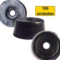 Pé Borracha Para Mesa Armarios Guarda Roupas Sofá Sapateiro C/ 100