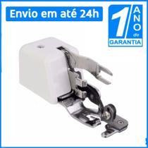 Pé Calcador de Fazer Overlock com Corte Lateral para Máquina de Costura Doméstica - Redshock